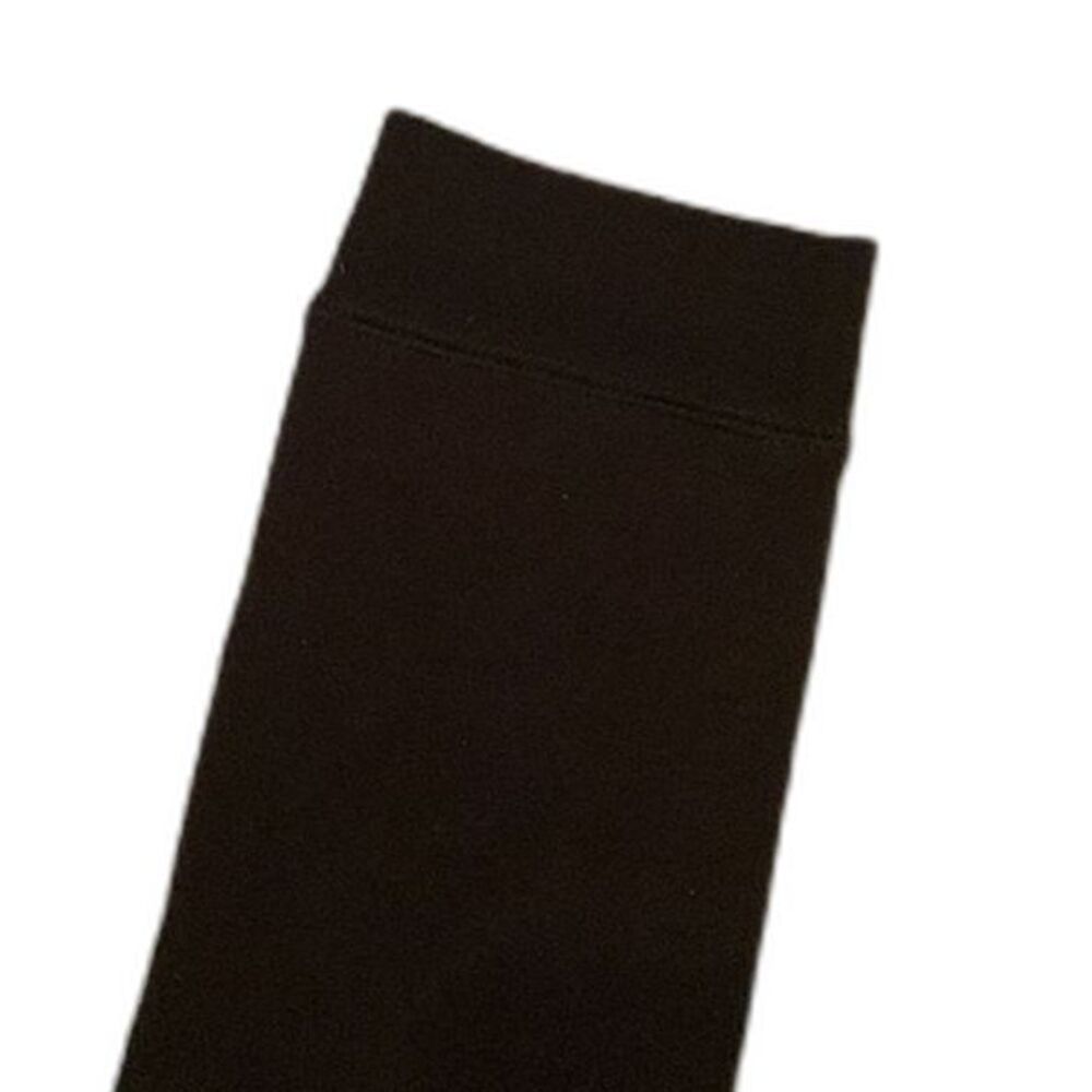 Black Leggings with Velour Lining Extra Small - Picture 4 of 6